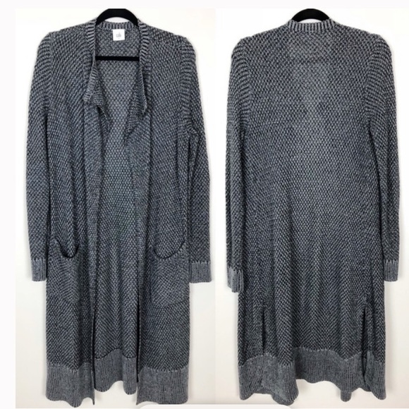 CAbi Lara Open Front Chunky Knit Duster Cardigan size M - Picture 4 of 4